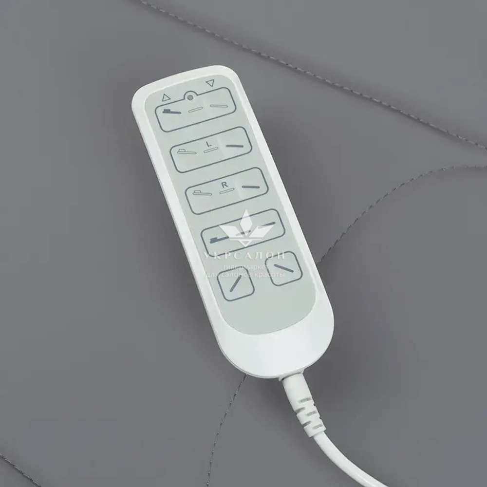 Крісло педикюрно-косметологічне Mazaro BR-6672А (5 моторів), grey