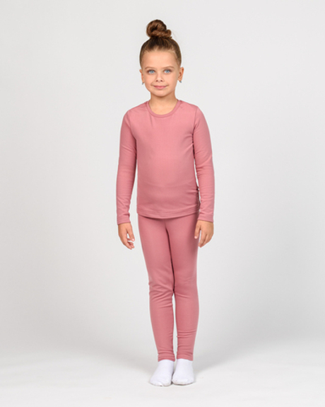 Термобелье для девочки пудрового цвета (арт. 5722400301)