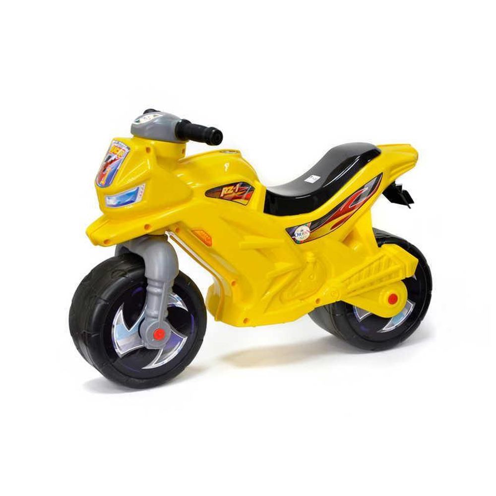 Детская каталка-толокар мотоцикл Ямаха 501 Orion желтый
