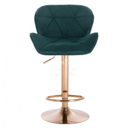 Стільчик для візажу Paris Velor gold