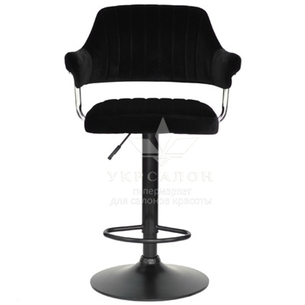 Стілець для візажу Jef velor black