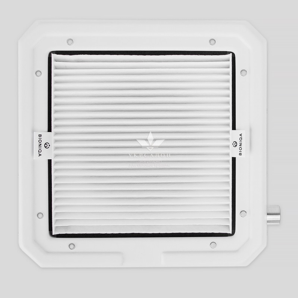 Настольная вытяжка для маникюра с HEPA фильтром Bioniqa Tabletop H V4 White