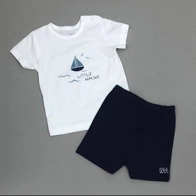 Костюм 2в1: футболка, шорти "Summer", бавовна ТМ "Andy Wawa"