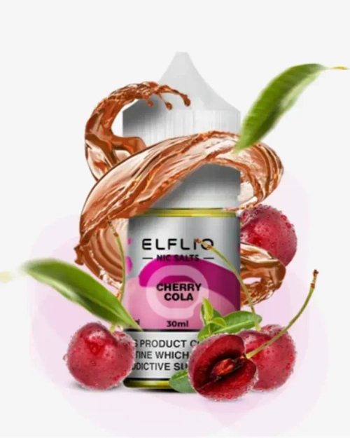Жидкость ELFLIQ Cherry Cola 5% (Ельфлик Вишня Кола) 10мл | 30 мл