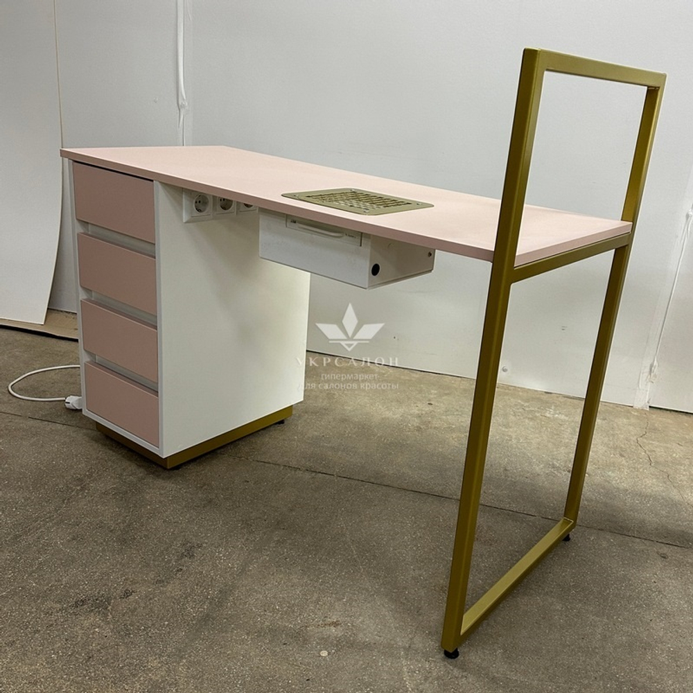 Маникюрный стол Mark SM-100+ с металлической ножкой