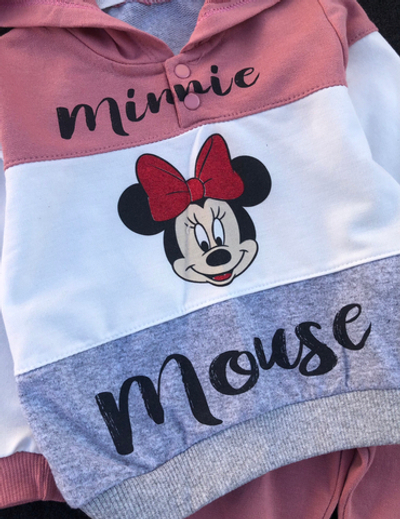 Костюм 2в1: худі, штани "Міні", двунитка ТМ  "Brava" (86 см)