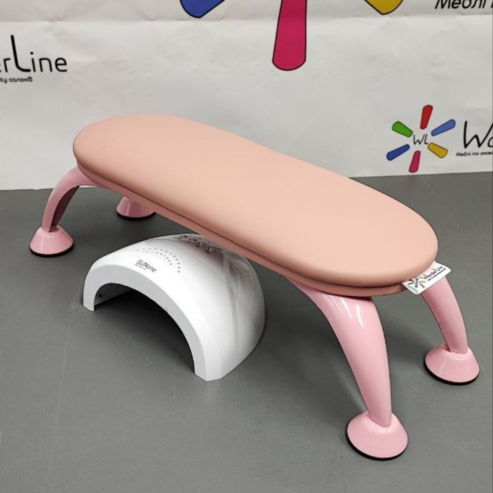 Подставка для маникюра на розовых ножках