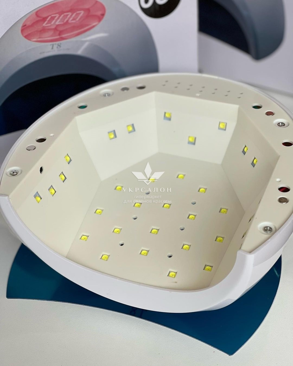 Лампа для маникюра LED+UV  T8, 65W