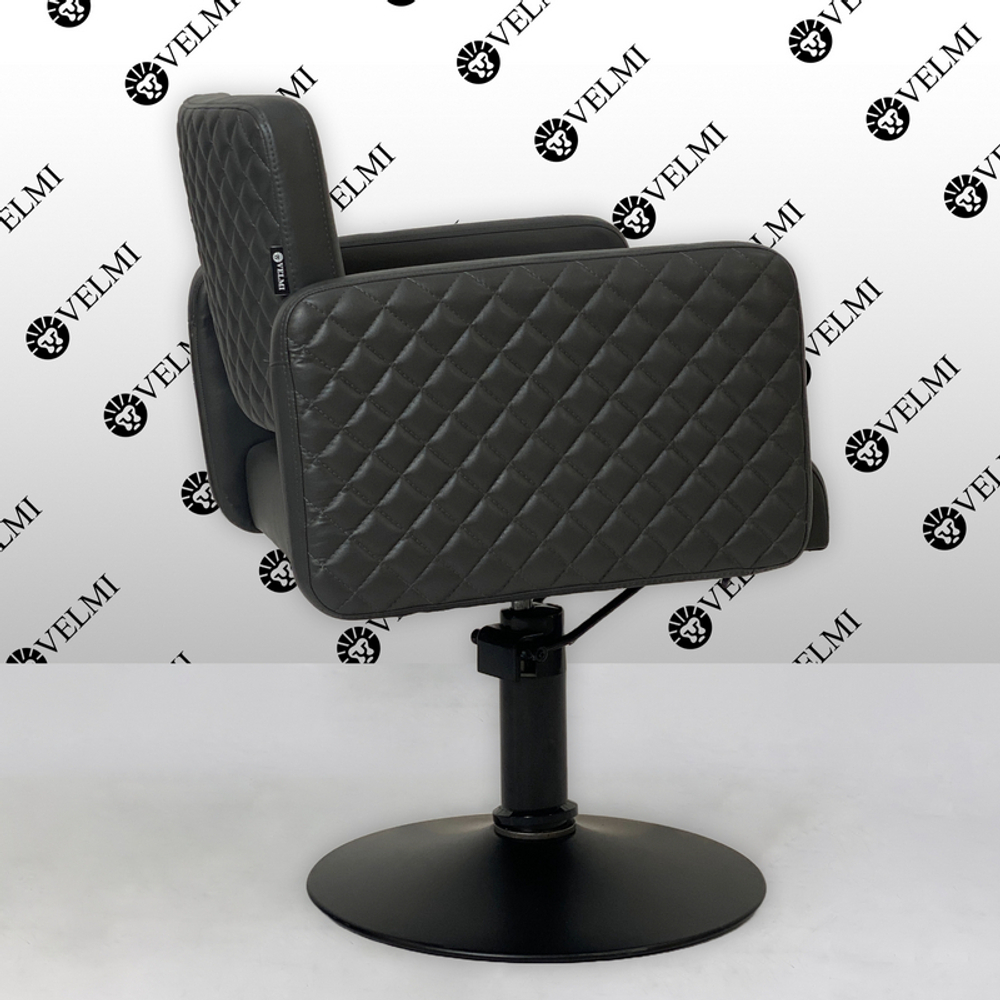 Комплект парикмахерской мебели Polo Premium Lux Black на диске