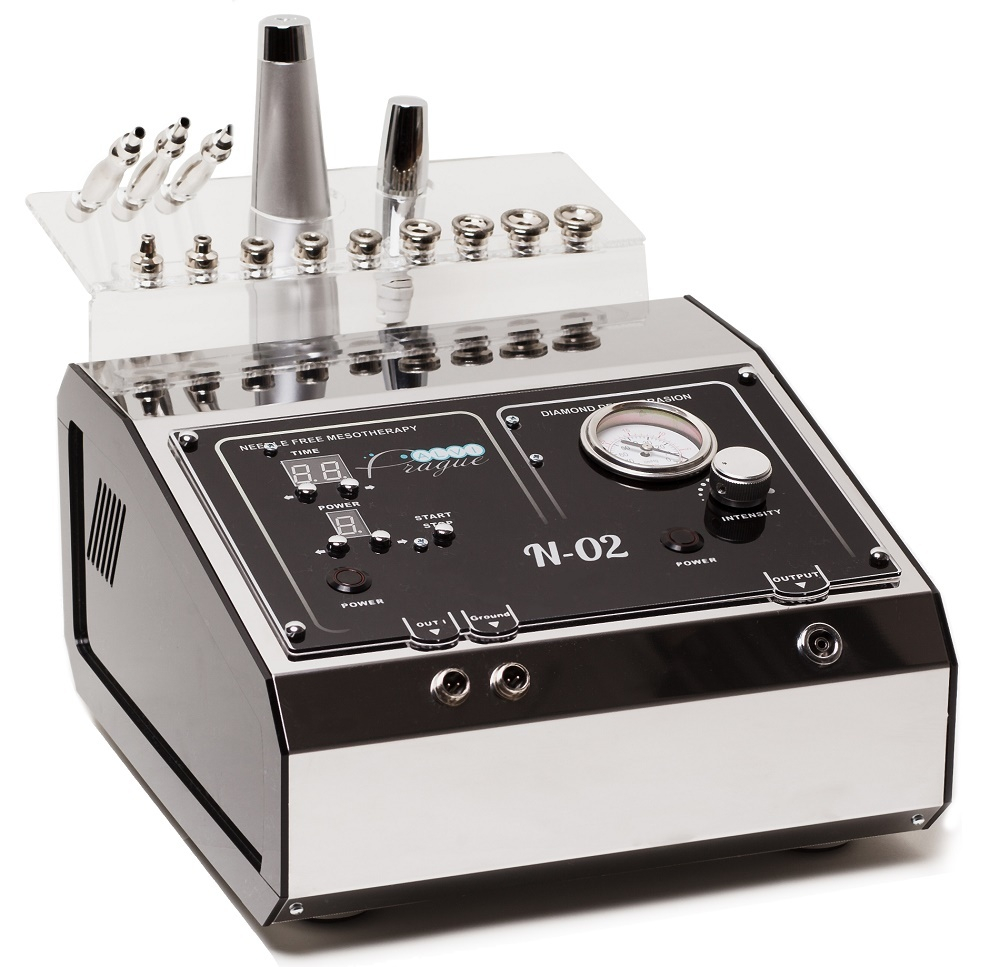 Косметологический аппарат N - 02 («2 в 1» Алмазная микродермабразия+безыгольная мезотерапия)