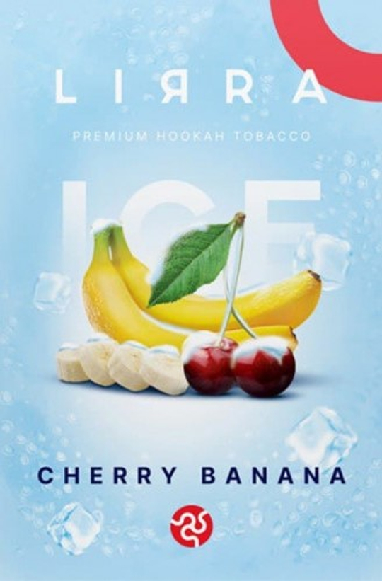 Тютюн Lirra Ice Cherry Banana (Ліра Вишня Банан Лід) 50г