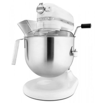 Міксер планетарний KitchenAid Heavy Duty 5KSM7591XEWH 500 Вт білий