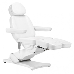 Кресло педикюрно-косметологическое Sillon Classik (2 мотора), белое