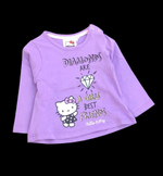 Реглан "Hello Kitty", бавовна ТМ "TVM" (62 см)