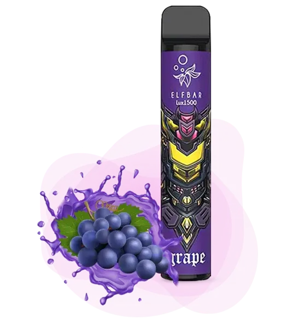Elf Bar 1500 - Grape (5% nic)