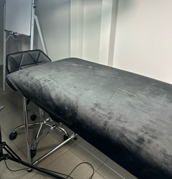 Захисний чохол на кушетку плюш-велюр