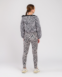 Вітрівка для дівчинки з принтом Zebra (арт. 3722500103)