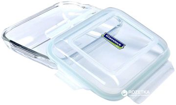 Харчовий контейнер прямокутний Glasslock 900 мл (MPRB-090)
