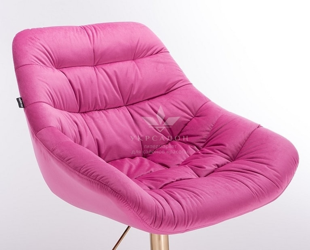 Стільчик майстра Relax velor gold