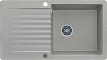 Кухонна мийка KERNAU KGS F 6089 1B1D GREY METALLIC