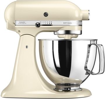 Планетарний міксер KitchenAid Artisan 5KSM125EAC з відкидним блоком кремовий