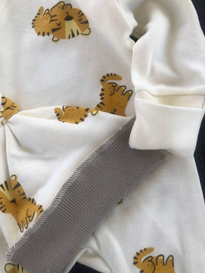 Чоловічок із шапочкою "Принт", інтерлок ТМ "Happy ТОТ"