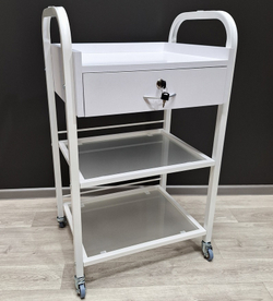 Косметологічний візок R-9 білий