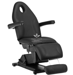 Кушетка косметологічна електрична BeautyOne Sillon Basic (3 мотори), чорна