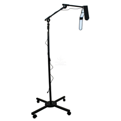 Бестеневая Led лампа для бьюти мастера универсальная F-800F, 36 Вт, черная