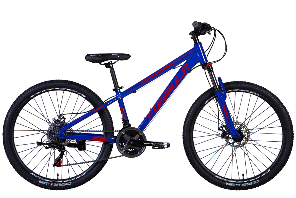 Велосипед горный алюминиевый 26 дюймов Formula Motion DD 2024, рама 13"
