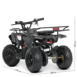 Підлітковий електроквадроцикл з МР3 "WeKids Cars"
