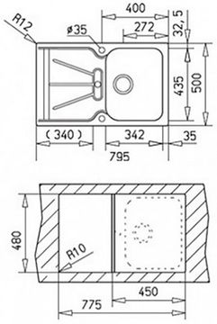 Кухонна мийка TEKA Cara 45 B-TG пісочний 40144404