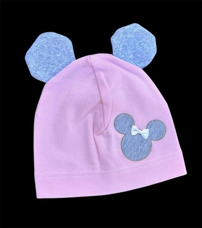 Шапочка "Мінні", бавовна ТМ "Ala baby" (р. 46-48)