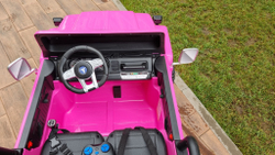 Дитячий двомісний електромобіль джип 4WD Toyota "WeKids Cars"