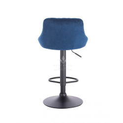 Стільчик для візажу Lari velor black