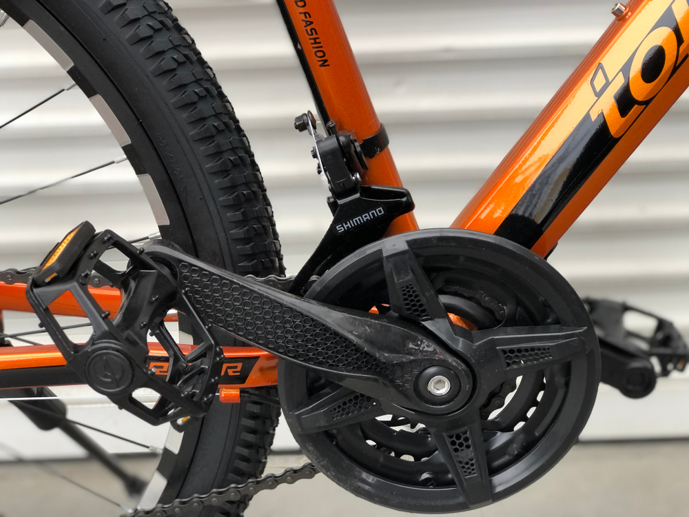 Велосипед горный алюминиевый 26 дюймов Toprider 680 оборудование Shimano