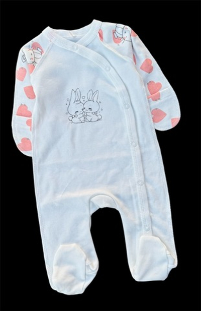 Чоловічок "Зайченята", інтерлок ТМ "Sweet Mario" (56 см)