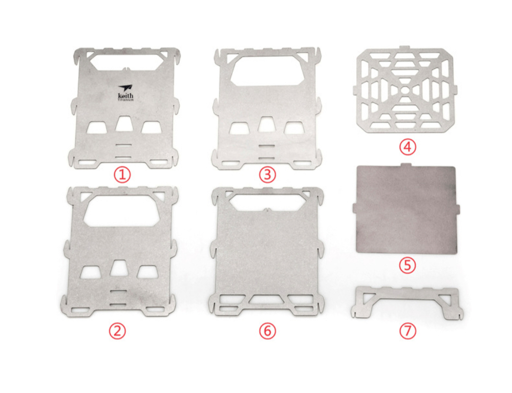 Портативная дровяная печь для пикника
