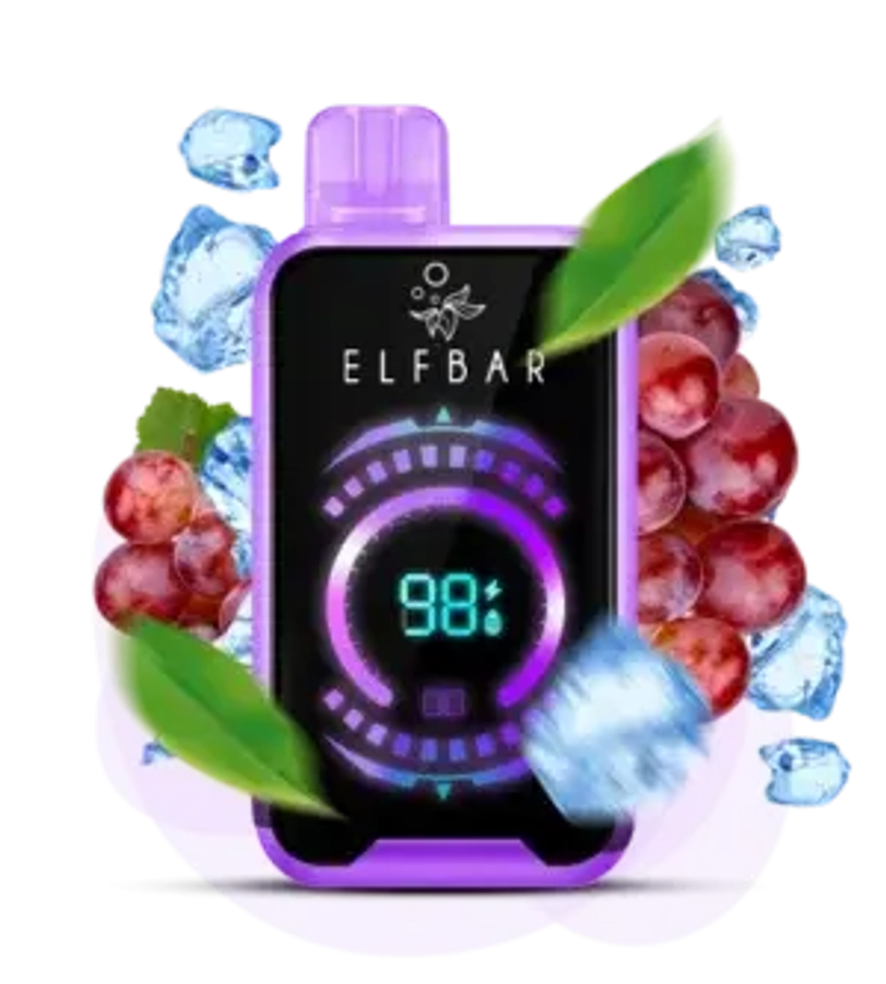 Elf Bar FS18000 - Grape Ice (5% nic)