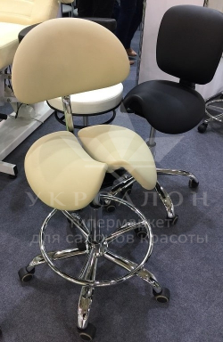 Стул-седло мастера с раздвижным сидением 4008-1