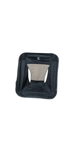 Складной стул сетка черный