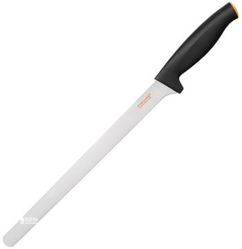 Кухонний ніж Fiskars Functional Form для шинки та лосося 28 см Black (1014202)