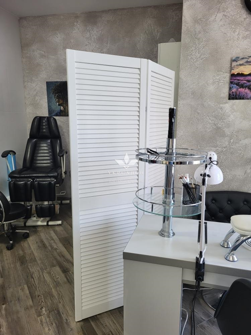 Ширма жалюзі біла