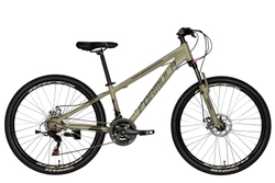 Велосипед горный алюминиевый 26 дюймов Formula Motion DD 2024, рама 13"