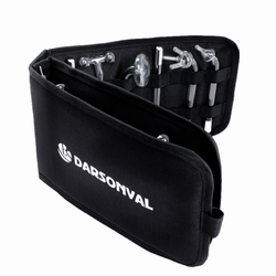 Набор электродов для дарсонвалей Darsonval (14 шт) в футляре
