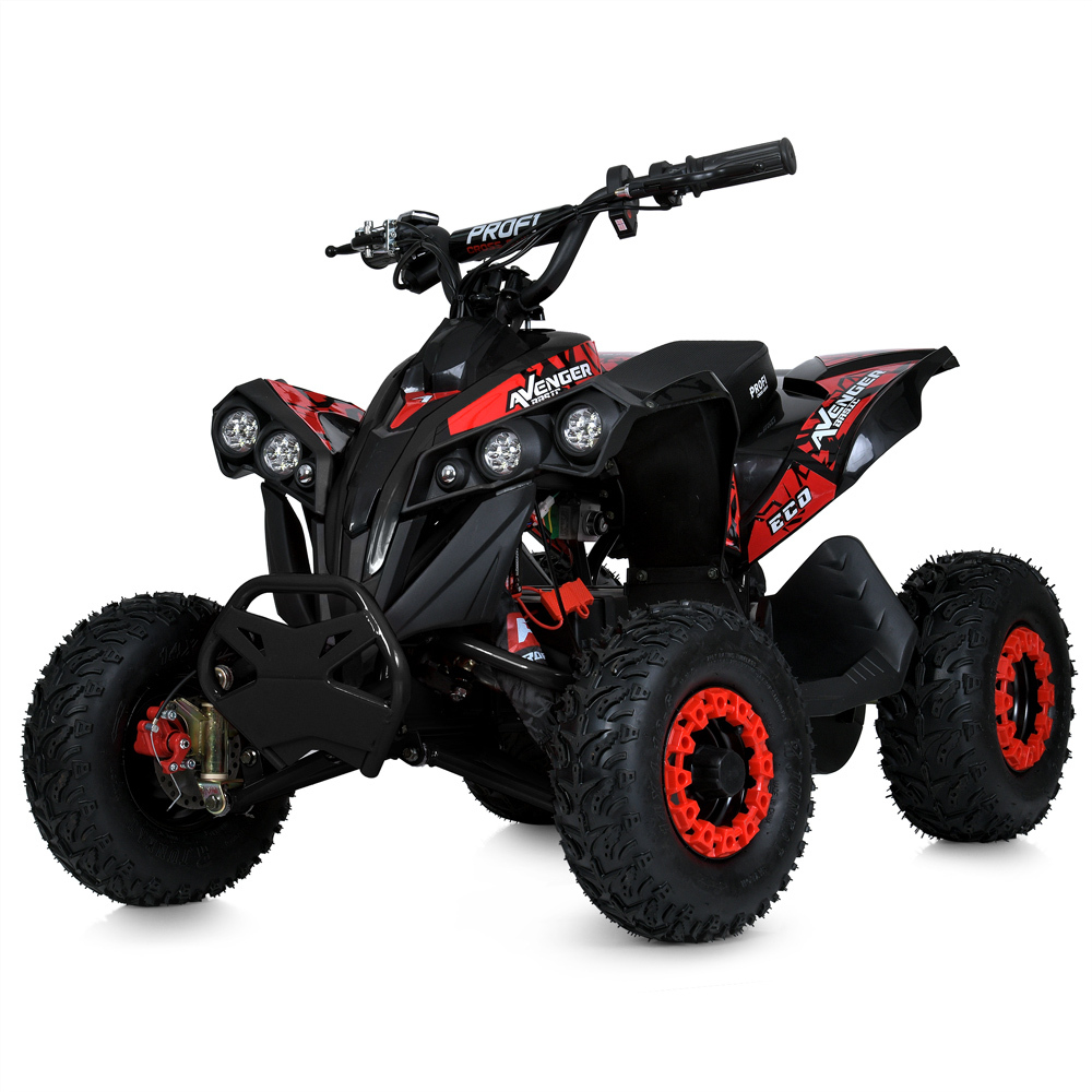 Детский/подростковый квадроцикл на аккумуляторе Prof1 Sprint 26 км/ч 1000W (MP3)