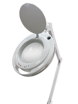 Лампа-лупа 6017H LED-3 (5) с регулировкой яркости, белый холодный и теплый свет 1-12W