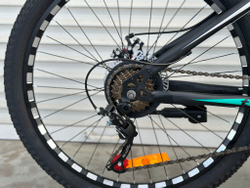 Велосипед горный подростковый 24 дюйма Toprider 611 оборудование Shimano