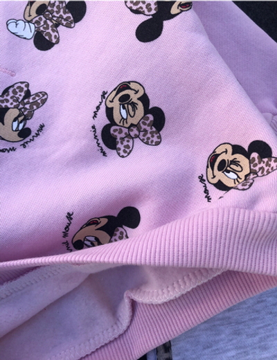 Костюм 2в1, двунитка з начосом: світшот, штани "Bebico"