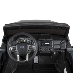 Дитячий двомісний електромобіль джип Ford M 4790EBLR(24V)